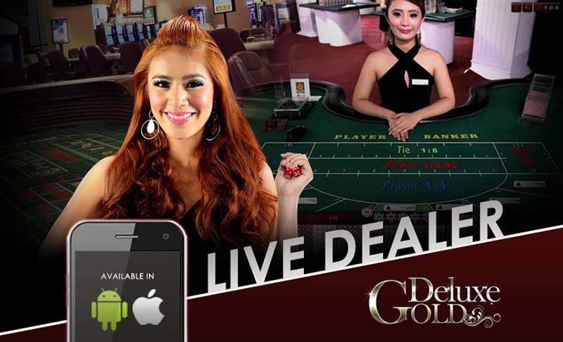 gold deluxe live dealer casino omi88